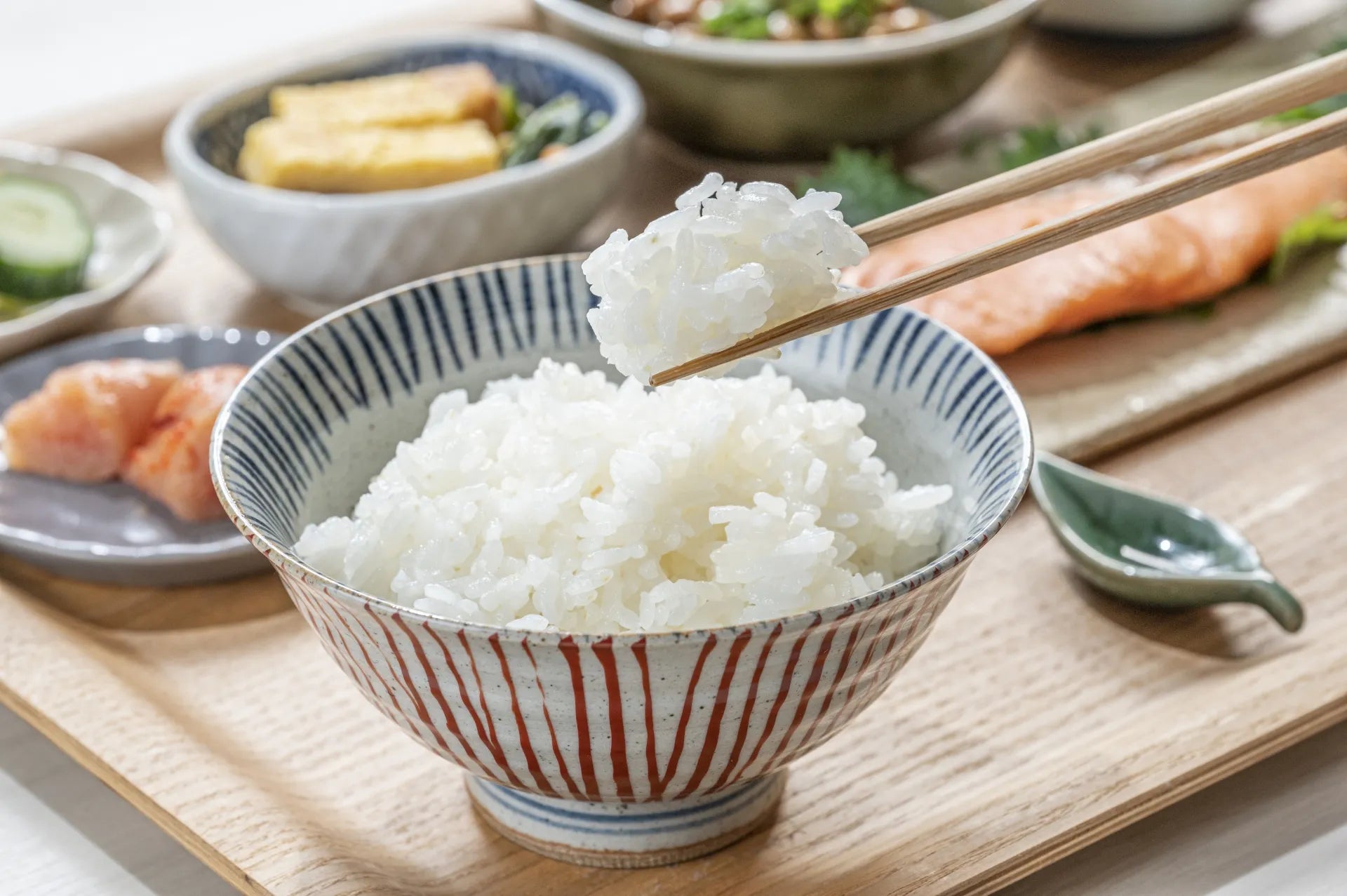 バランスのいい食事の画像