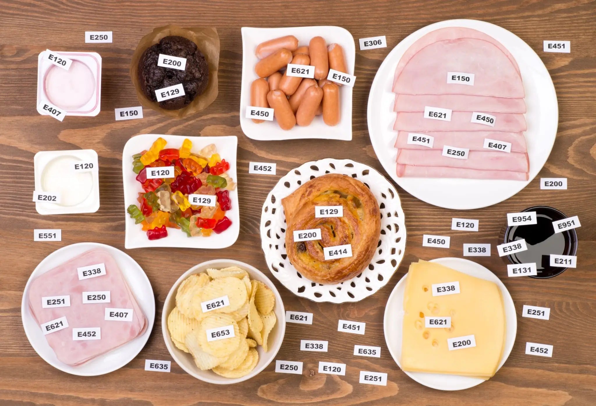 リンを多く含む食品のイメージ