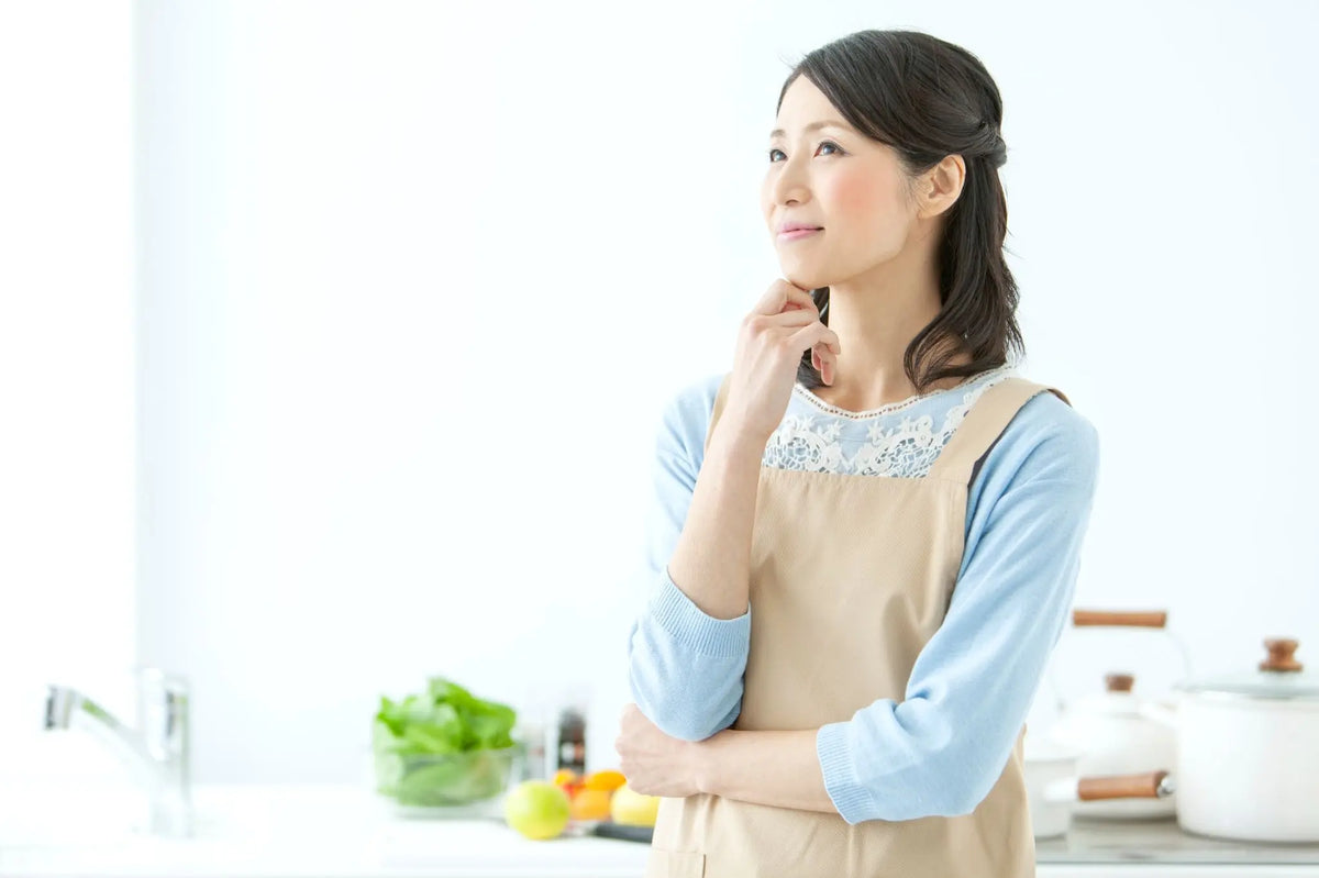 食事の作り分けを考えている人のイメージ画像