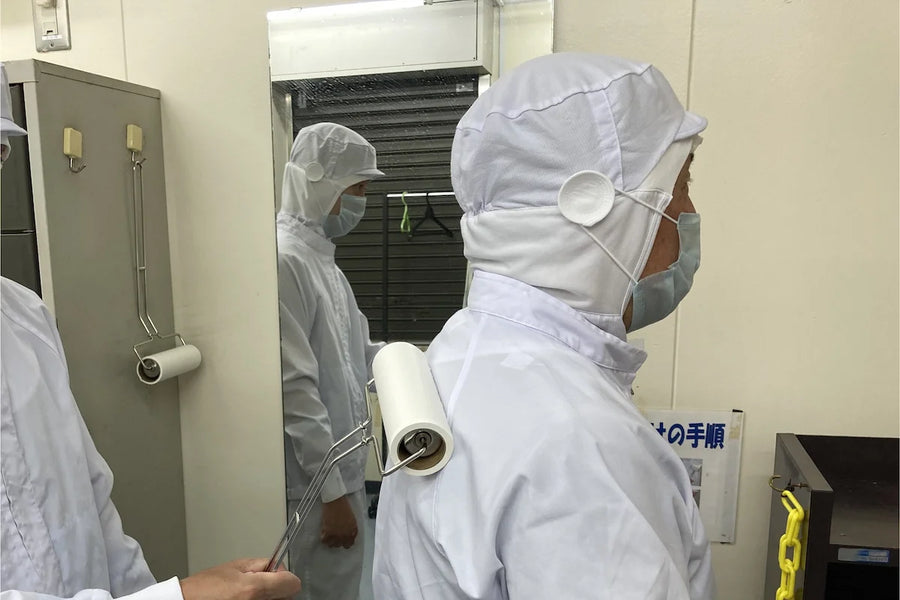 衛生管理された環境で製造